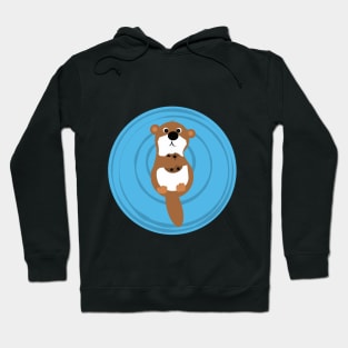 Sea Otter with Cookie Hoodie